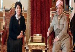 ZANA DAN BARZANİ YE  SÜRPRİZ ZİYARET